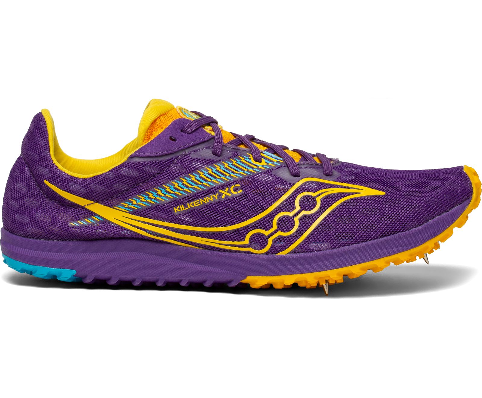 Női Saucony Kilkenny Xc9 Spike Futócipő Lila Arany | HU 901LIS